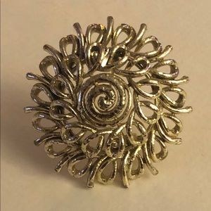 Swirl Vintage Brooch